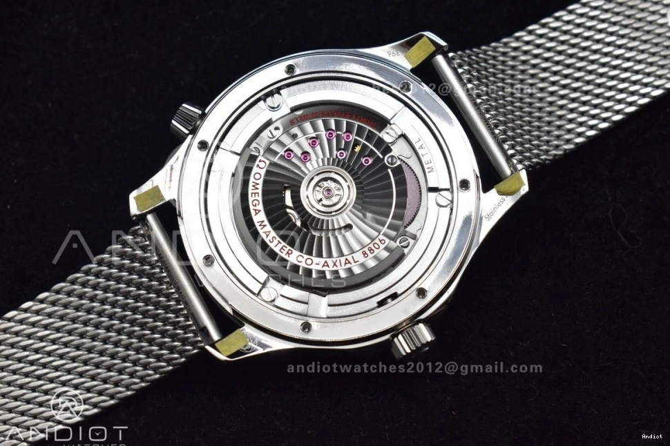 Bracelet Best anniversary VSF 42mm 300M James Bond 60th Mesh Edition A8806 on Seamaster 0102